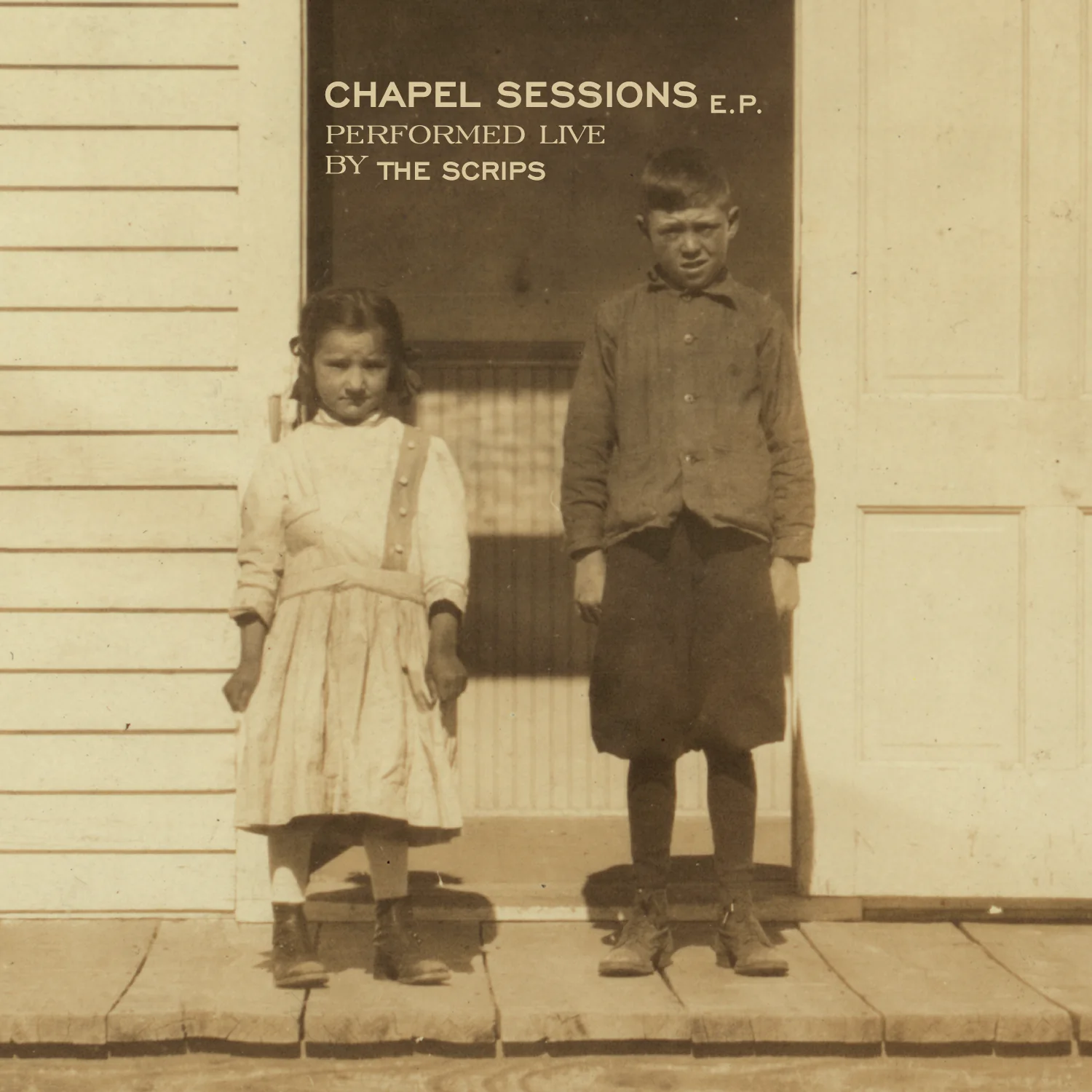 Alternate archival cover art for The Scrips Chapel Sessions